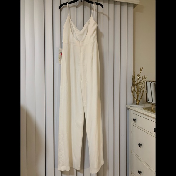 Hayley Paige 5868 crepe bridesmaid jumpsuit - Picture 6 of 6